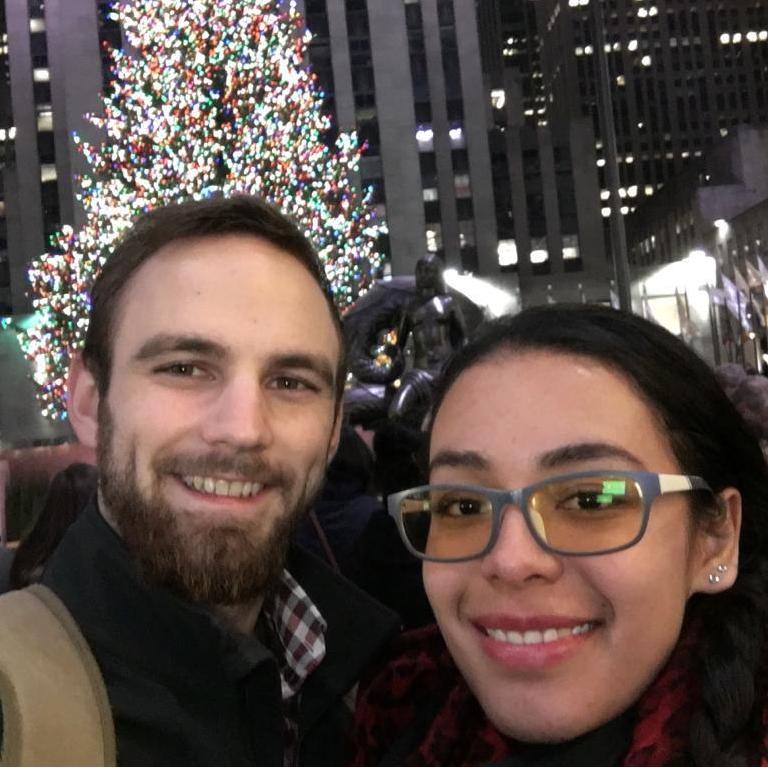 Christmas in NYC.
Navidad en la Ciudad de Nueva York.