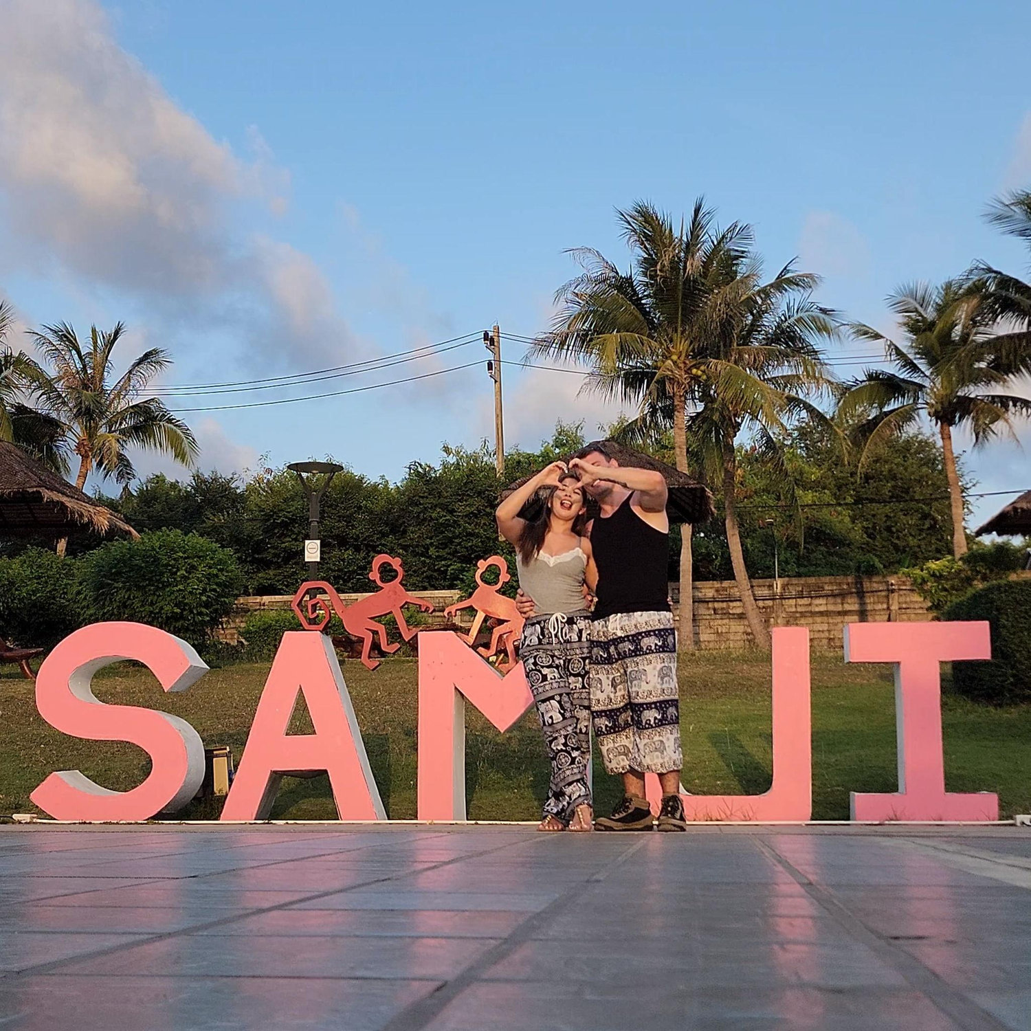 Koh Samui was our first "I love you"