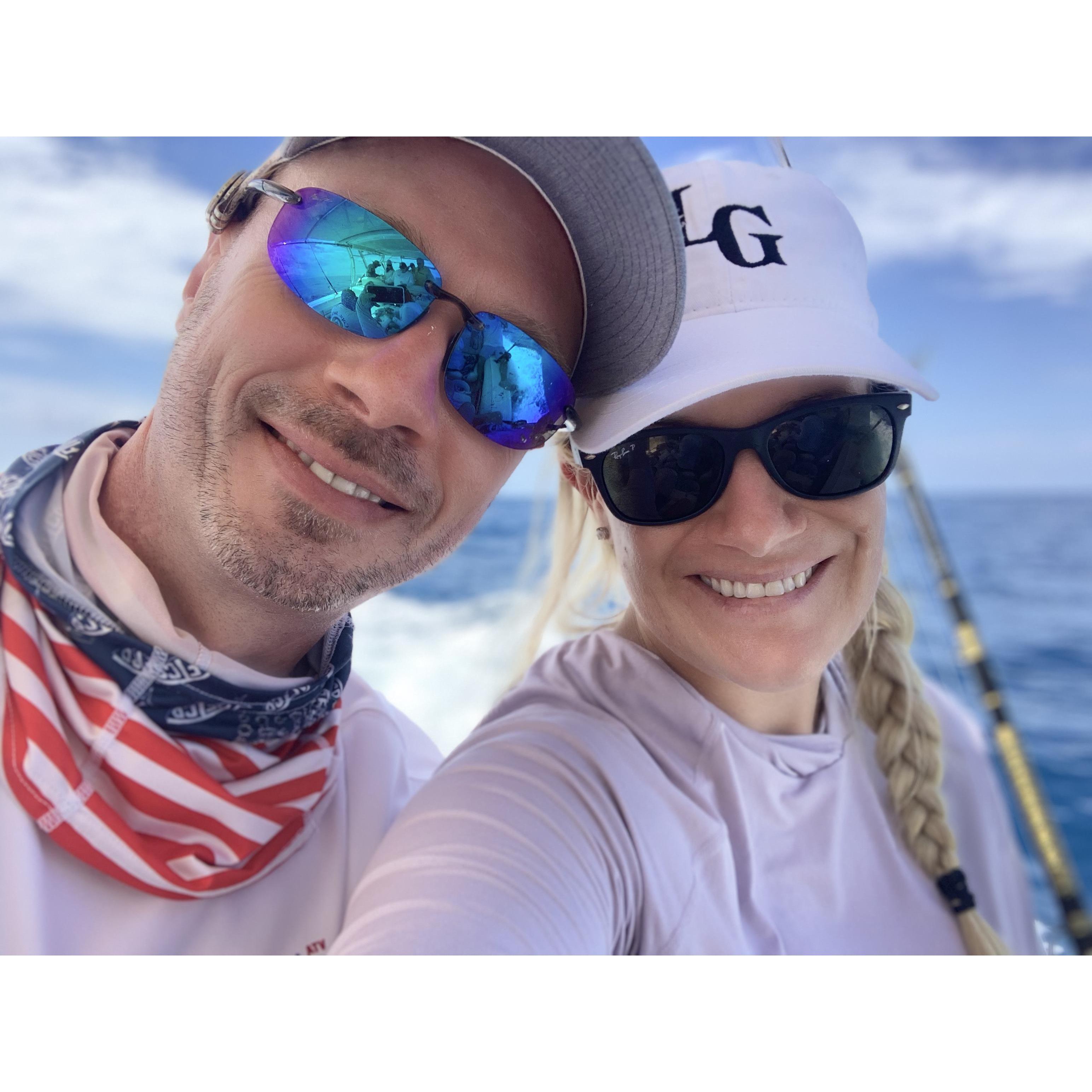 Offshore with my LOVE