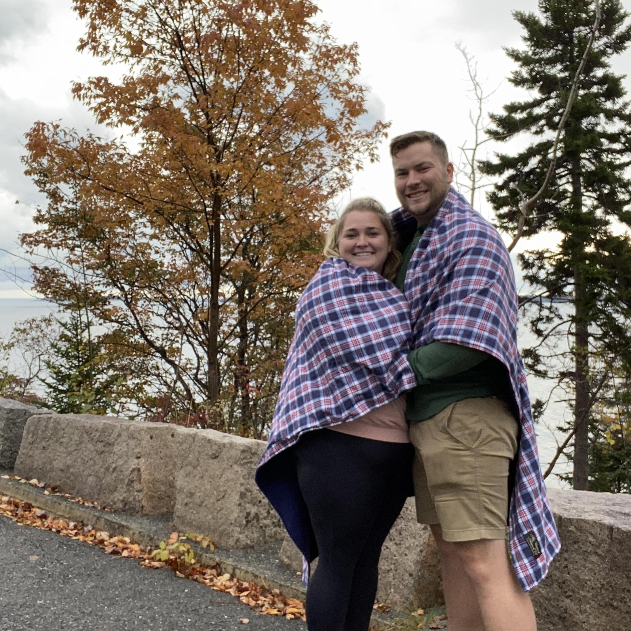 Engela's first trip to Maine