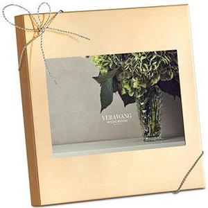 Vera Wang by Wedgwood Love Knots Gold 4x6" Frame