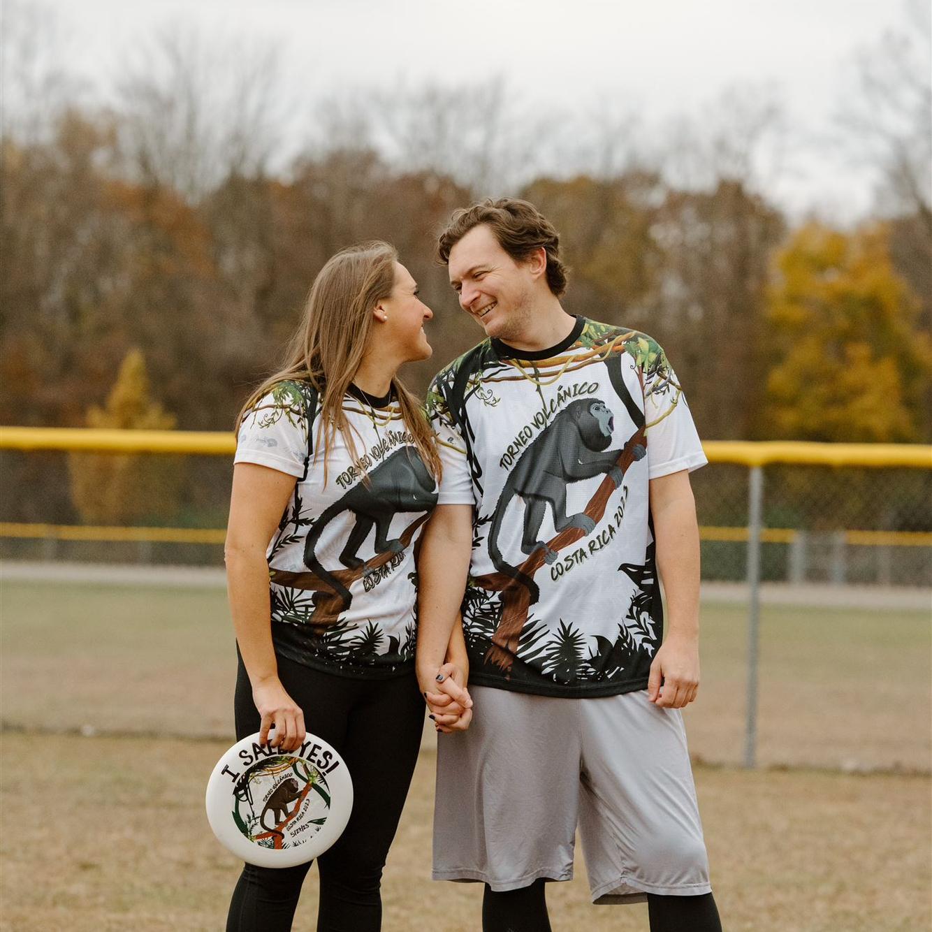 Engagement Photos at the place we had our first date, Rotary Park in Livonia, MI