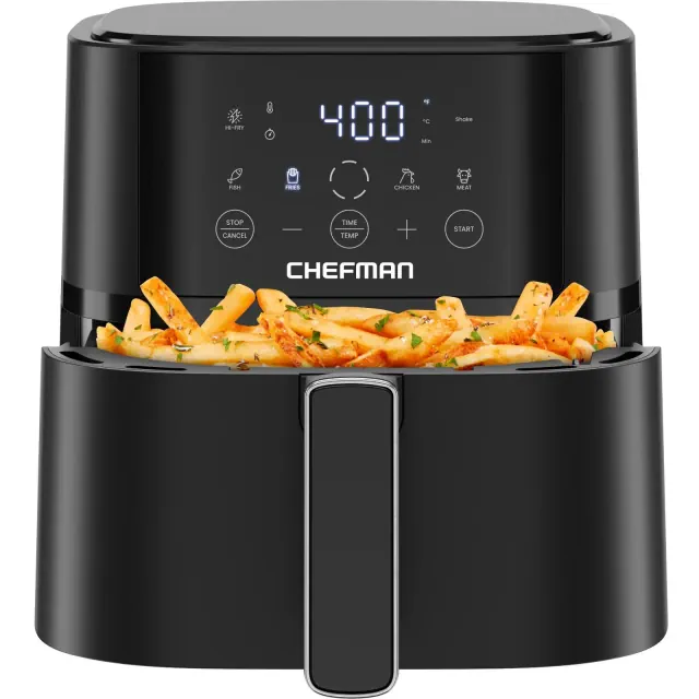 Chefman 4 Liter Air Fryer Black