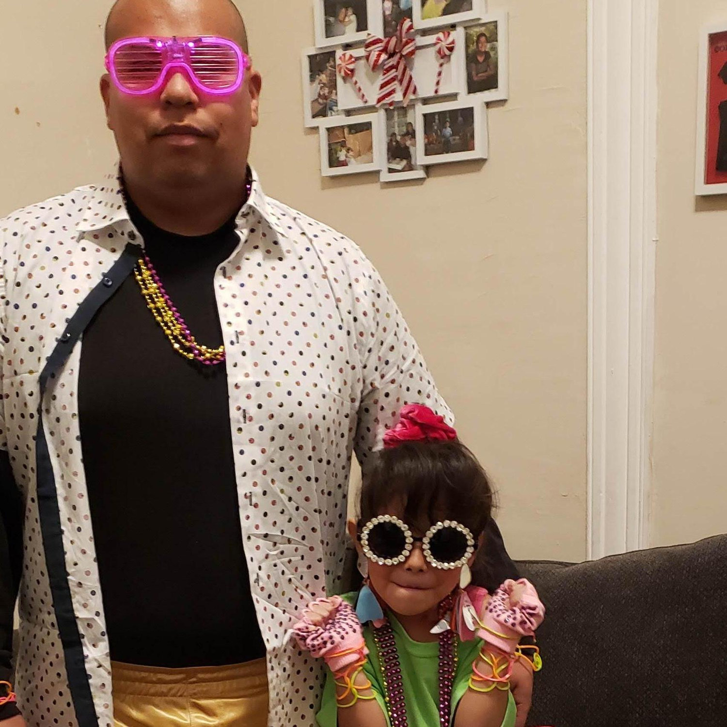 Not only is he a great Partner but also an amazing father. he will do anything and everything possible and impossible to make Evelyn and me happy.