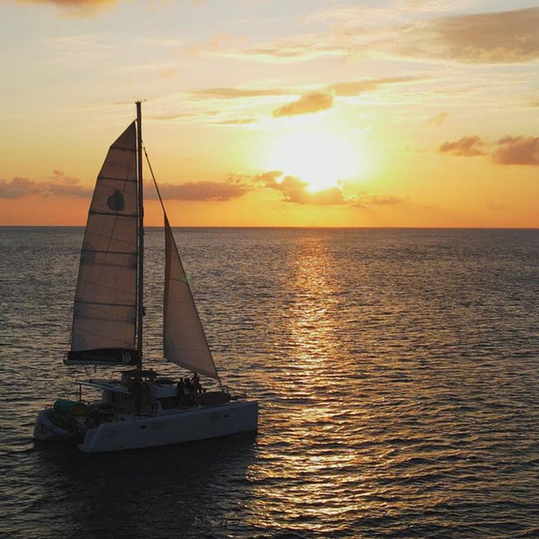 Sunset Sail For Two
