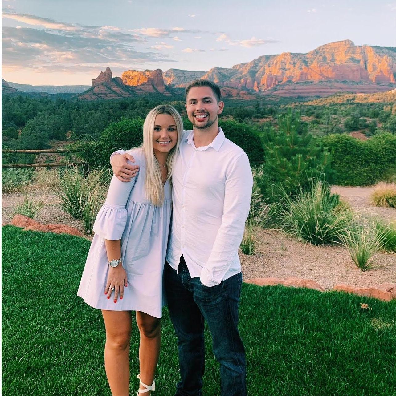 Sedona trip when Kevin asked Kaleigh to be his girlfriend!