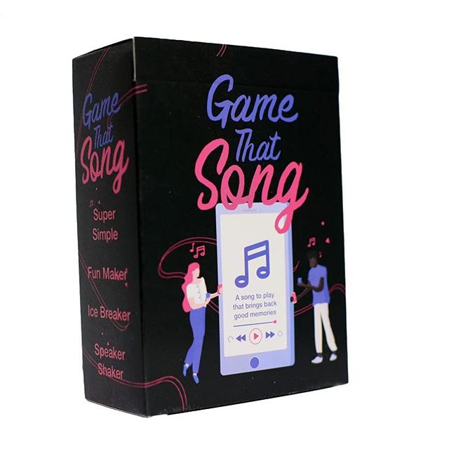 Game That Song - Family-Friendly Party Games - Music Card Games for Adults, Teens & Kids