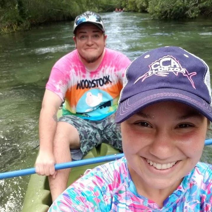 First adventure date! Weeki Wachee River kayak trip (7-8-2018)