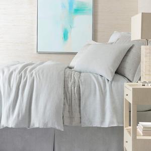 Annie Selke Lush Linen Sky Duvet Cover