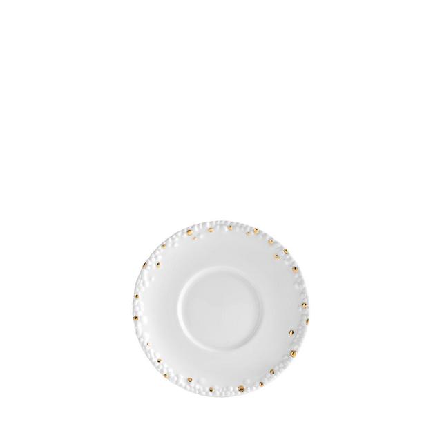 L'Objet Haas Mojave Saucer with Gold Accents