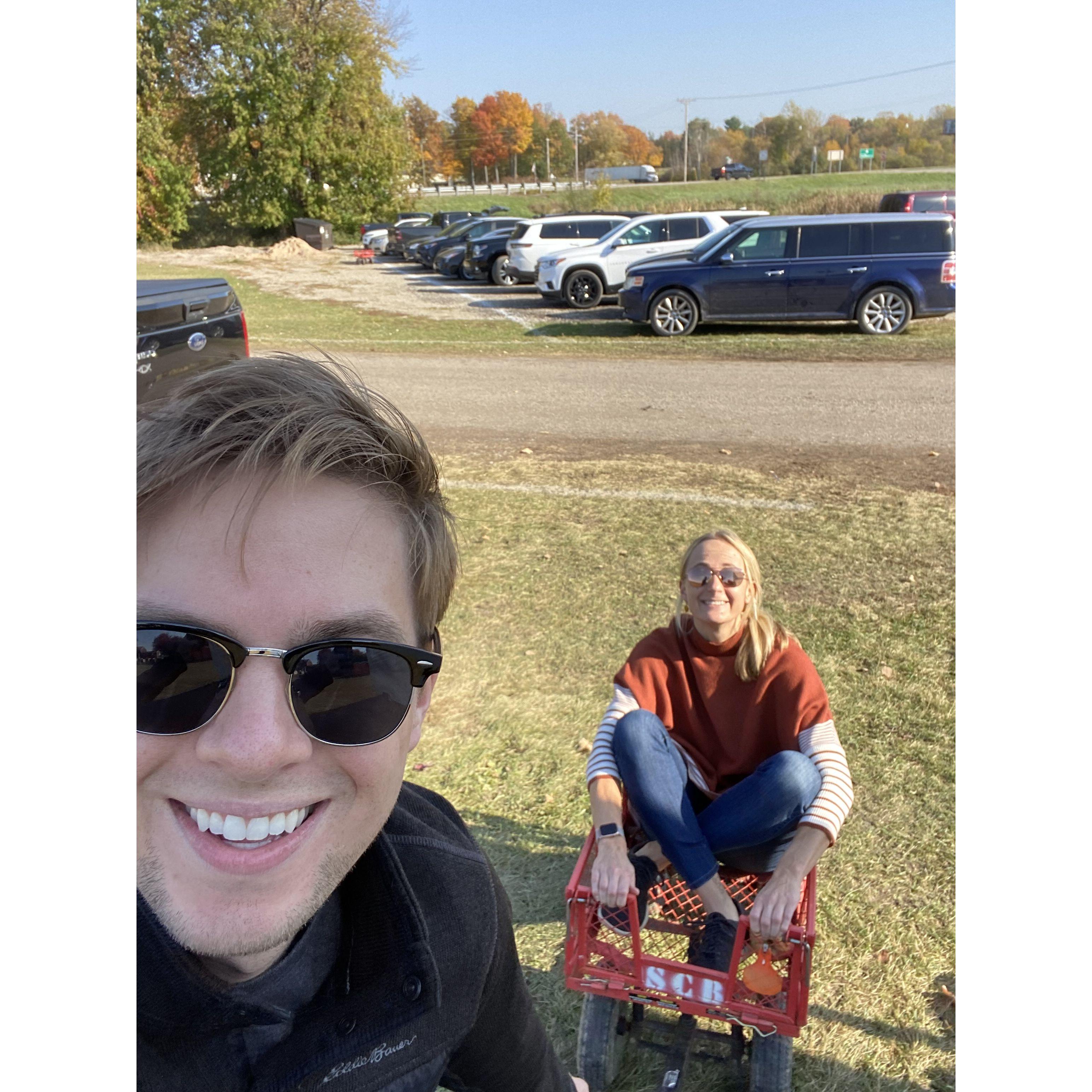 Apple picking shenanigans