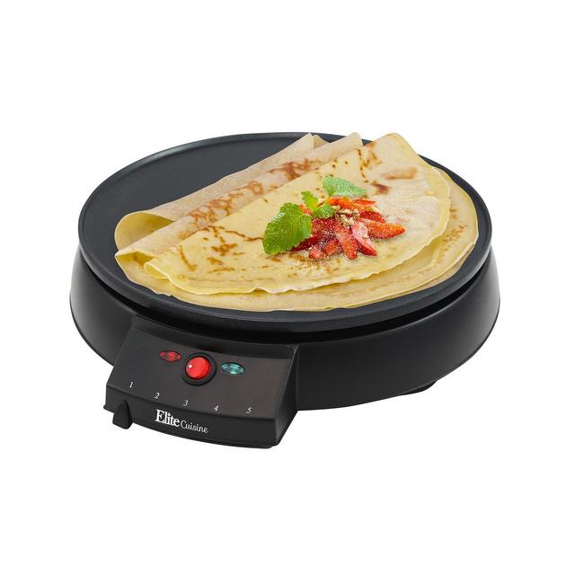 Elite Cuisine 12" Non - stick Crepe Maker Griddle