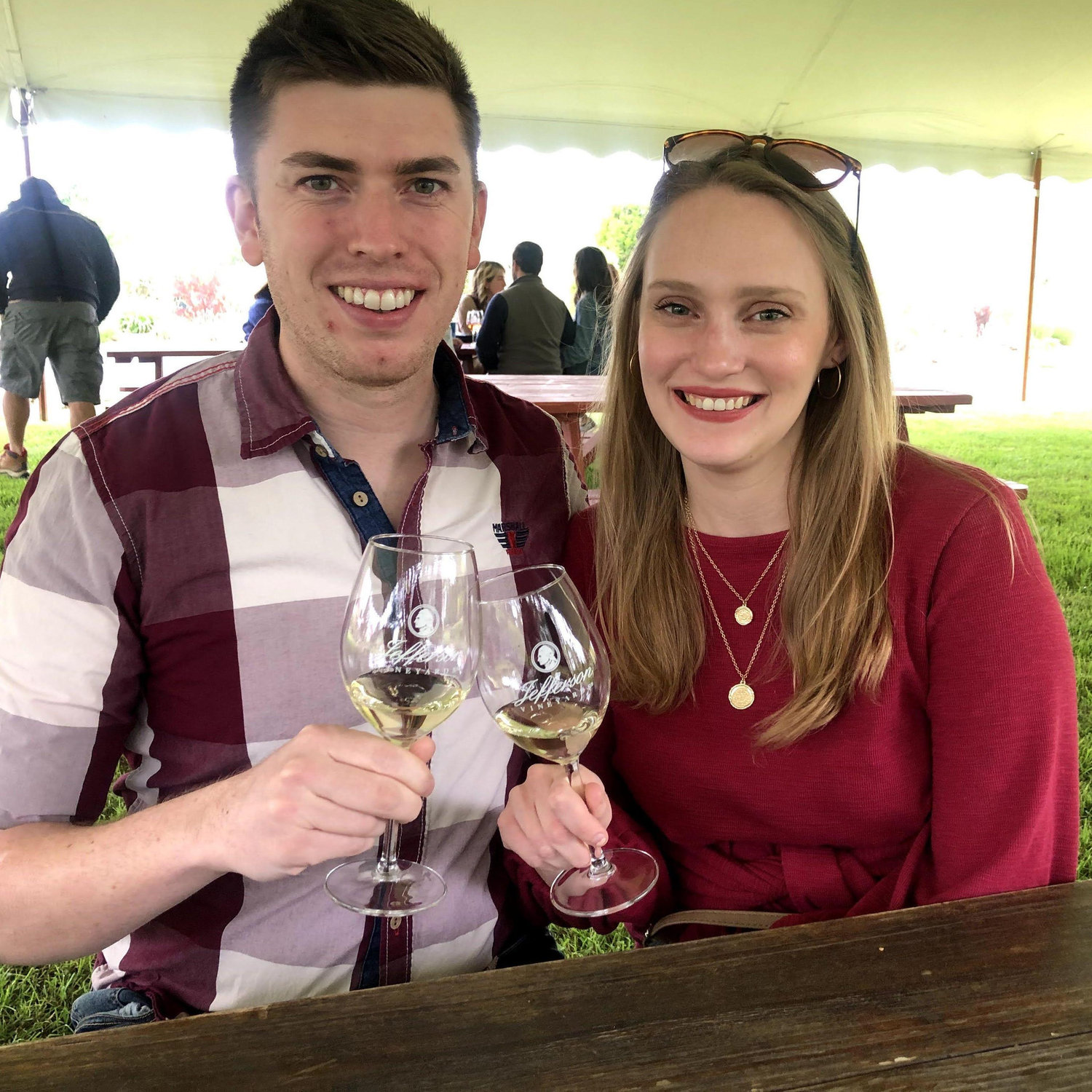 Celebrating Emily's birthday in Charlottesville | April 2021