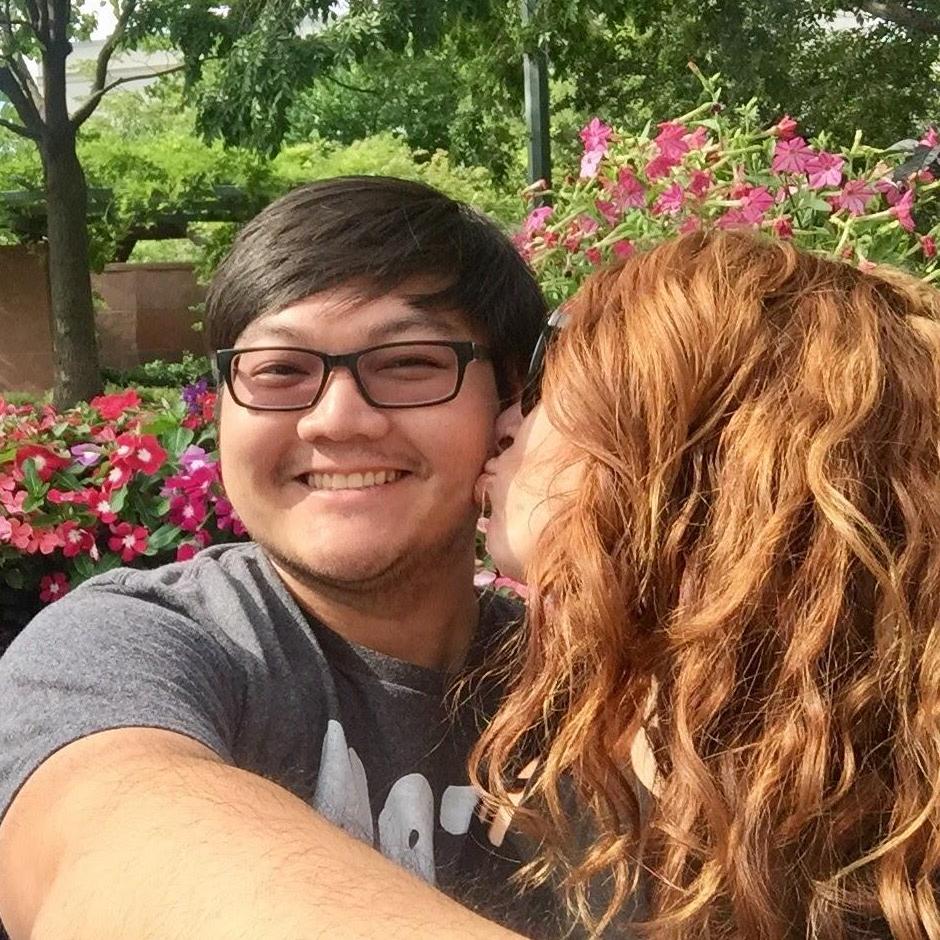 smooches in the park