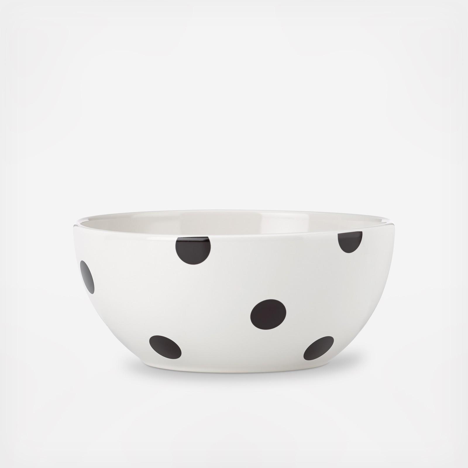 Deco Dot Medium Serving Bowl