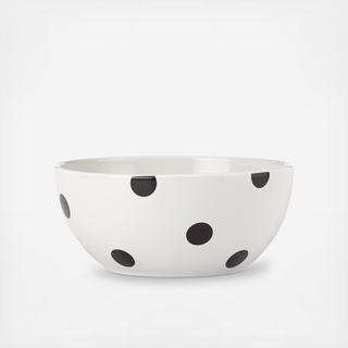 Deco Dot Serving Bowl