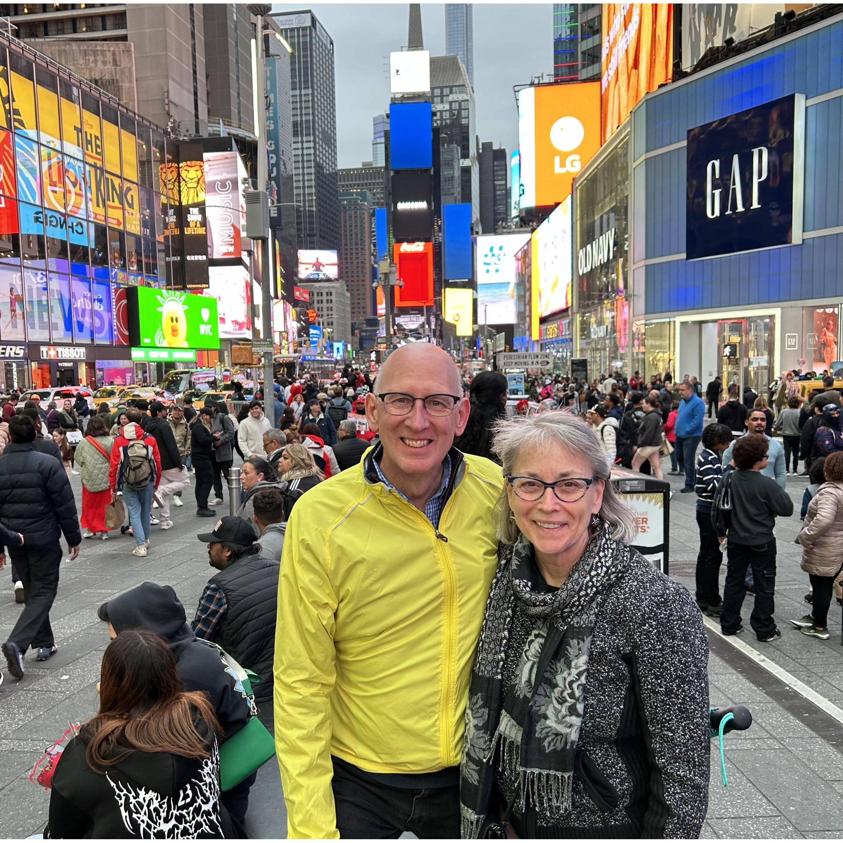 A weekend in New York City - Times Square