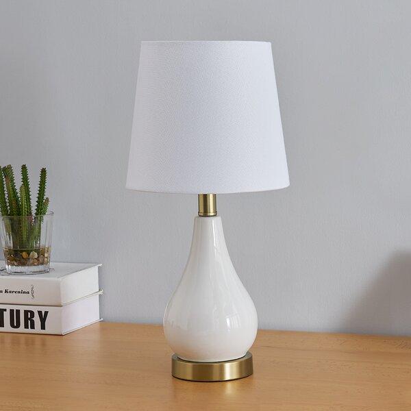 Cheatham 17.5" Table Lamp in White