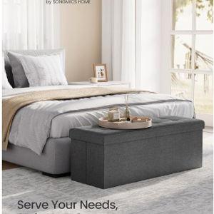 Ottoman Foot Rest, End of Bed Bench, Storage Chest