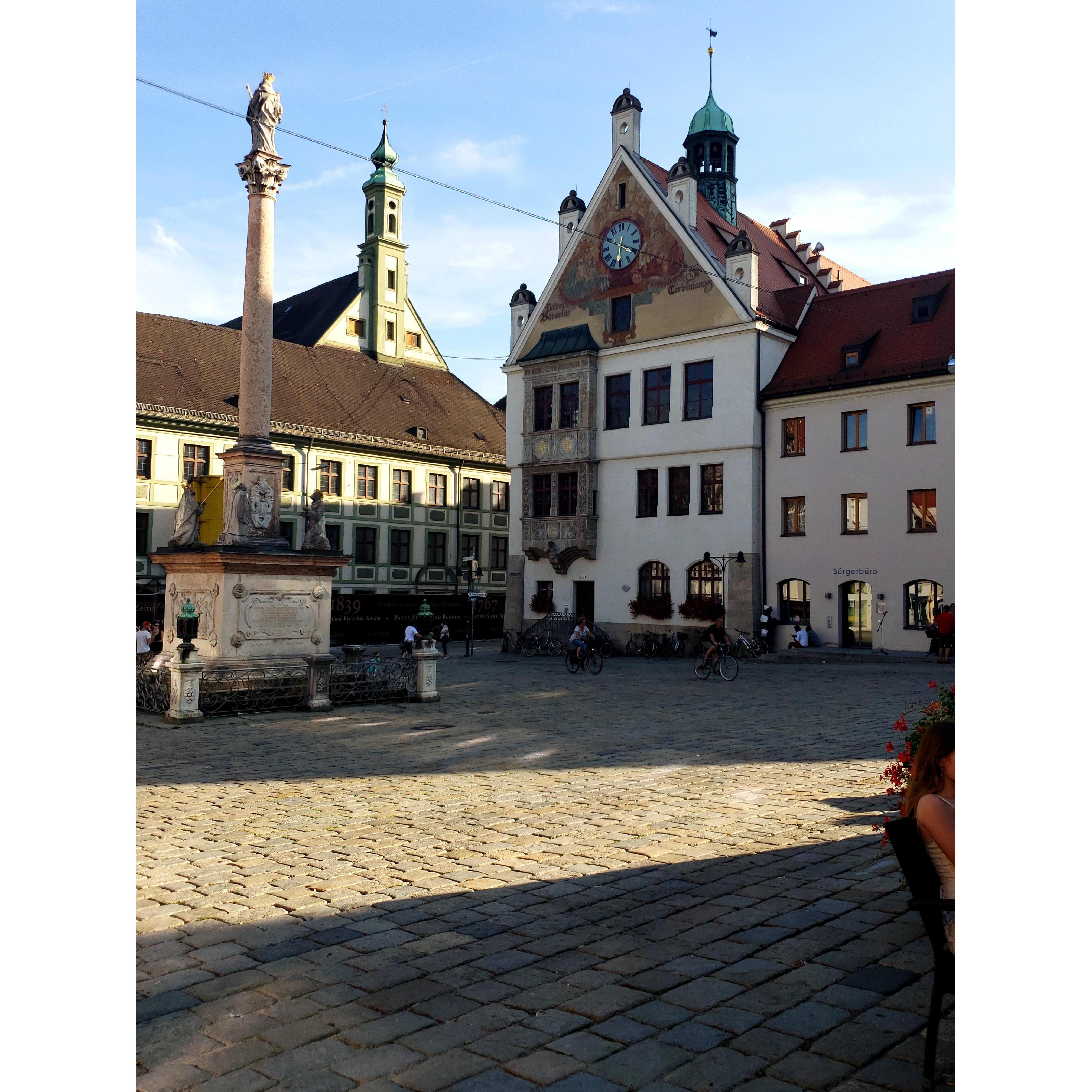 We traveled to Munich, Germany.