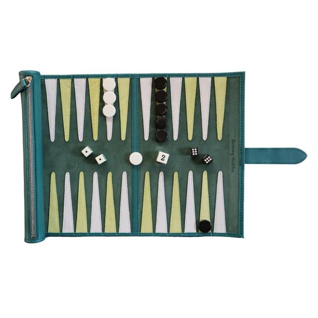 Throwing Doubles Travel Lisbon Backgammon Board