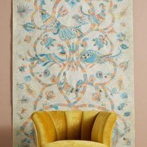 Lily Birds Tapestry