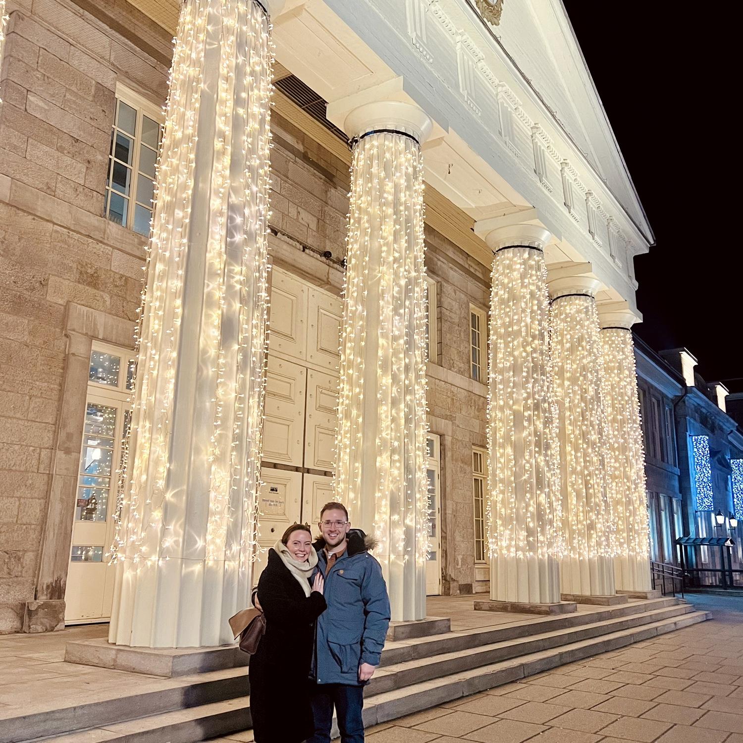 Montreal, Canada - Adam planned an international 30th birthday getaway for Delaney where we enjoyed poutine, good restaurants/bars, and beautiful holiday decorations.