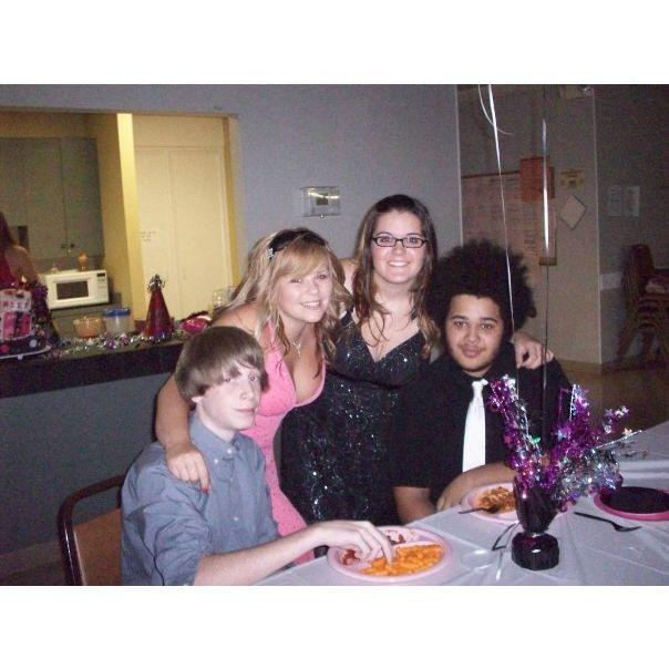 2008 - at a friend's sweet sixteen party