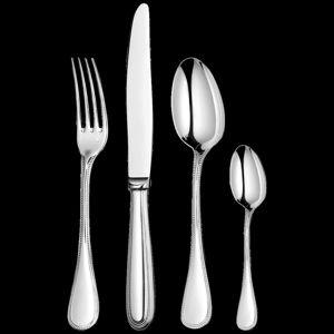 Perle 24-Piece Stainless Steel Flatware Set with Storage Box | Christofle