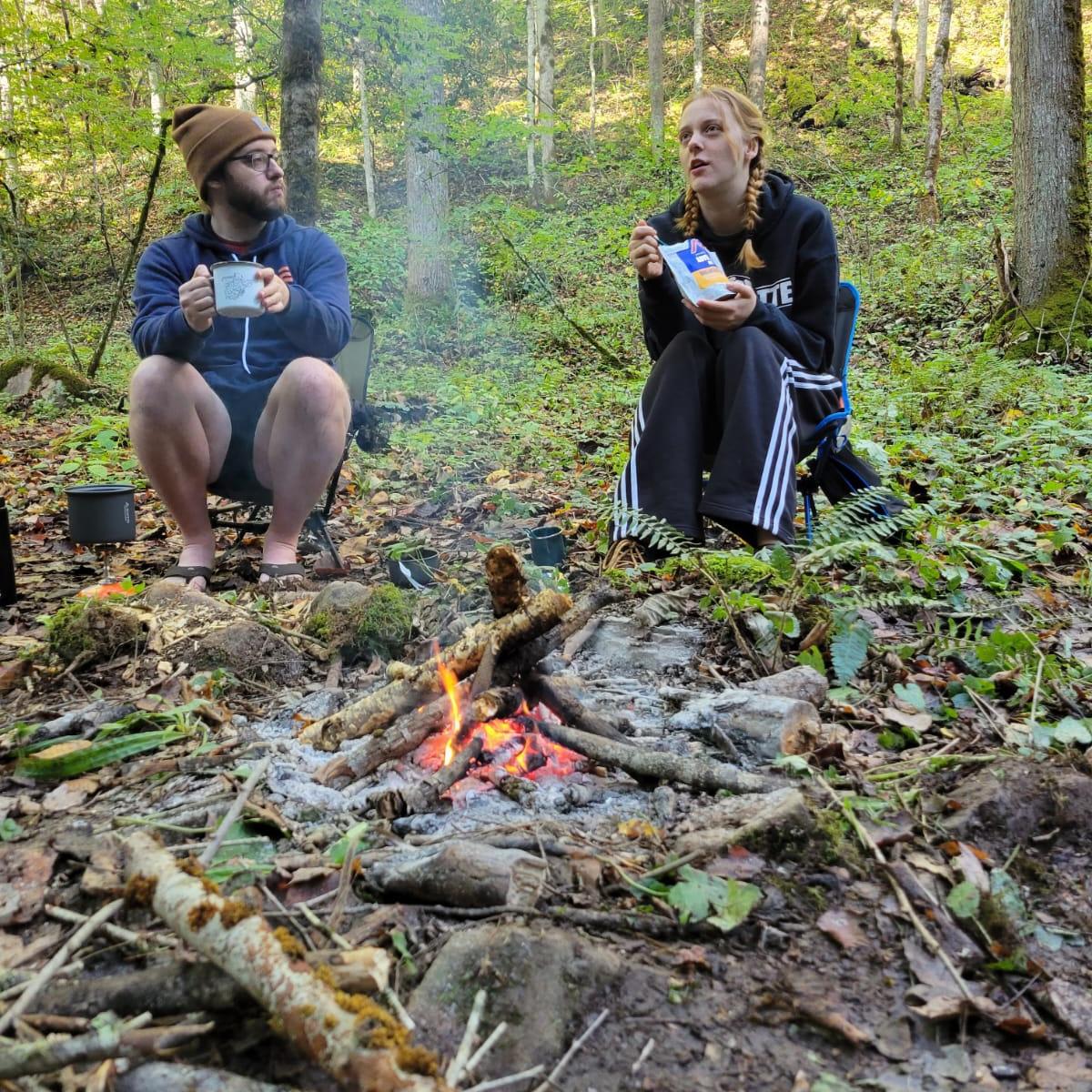 Camping at New River Gorge