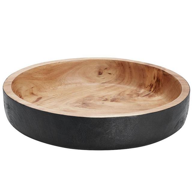 Burned Wooden Tray, Large