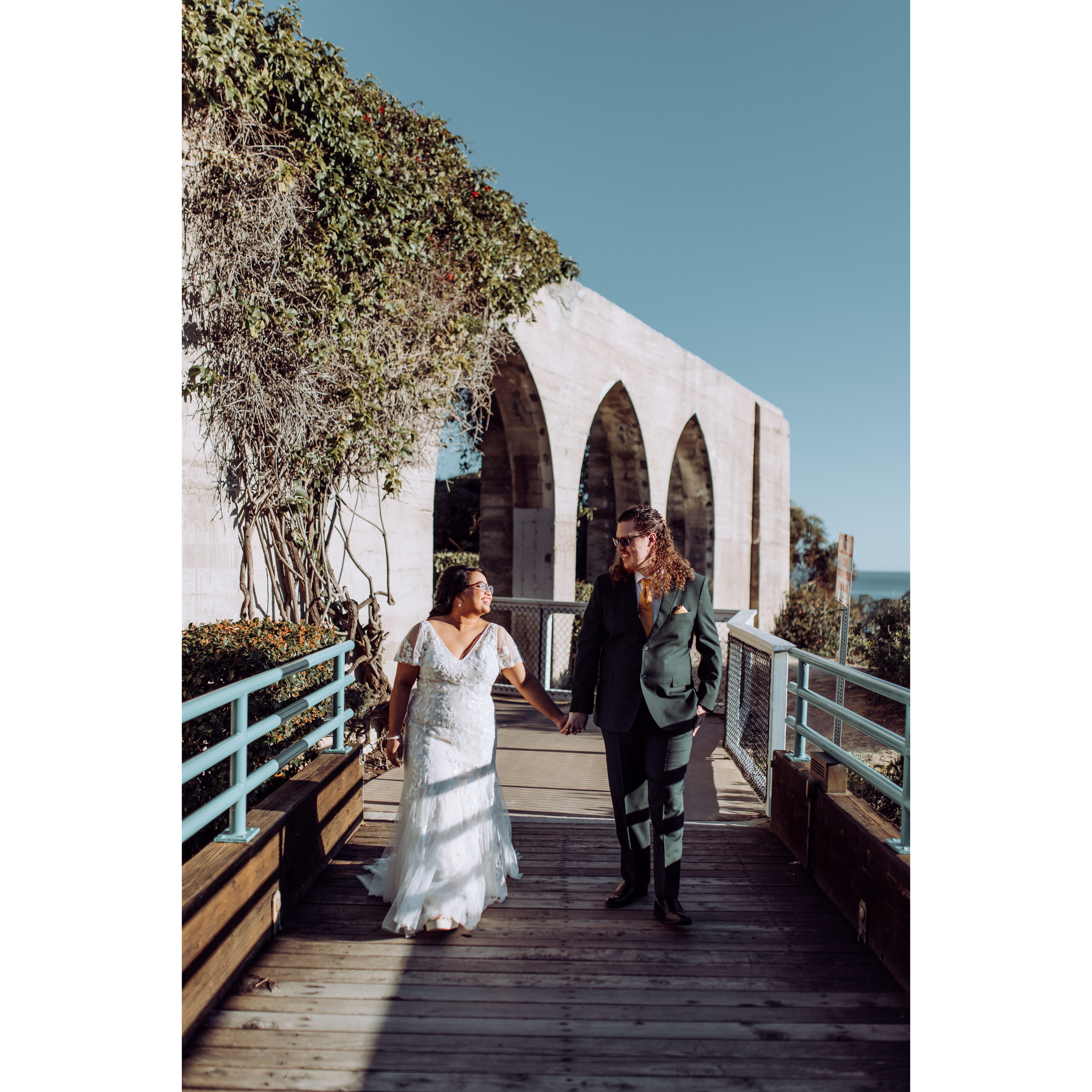 Under the Dana Point Arches, the last remaining ruins of the Dana Point Inn [11 Feb, 2024]