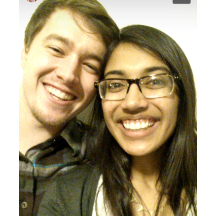 Our first photo together!
Chapel Hill