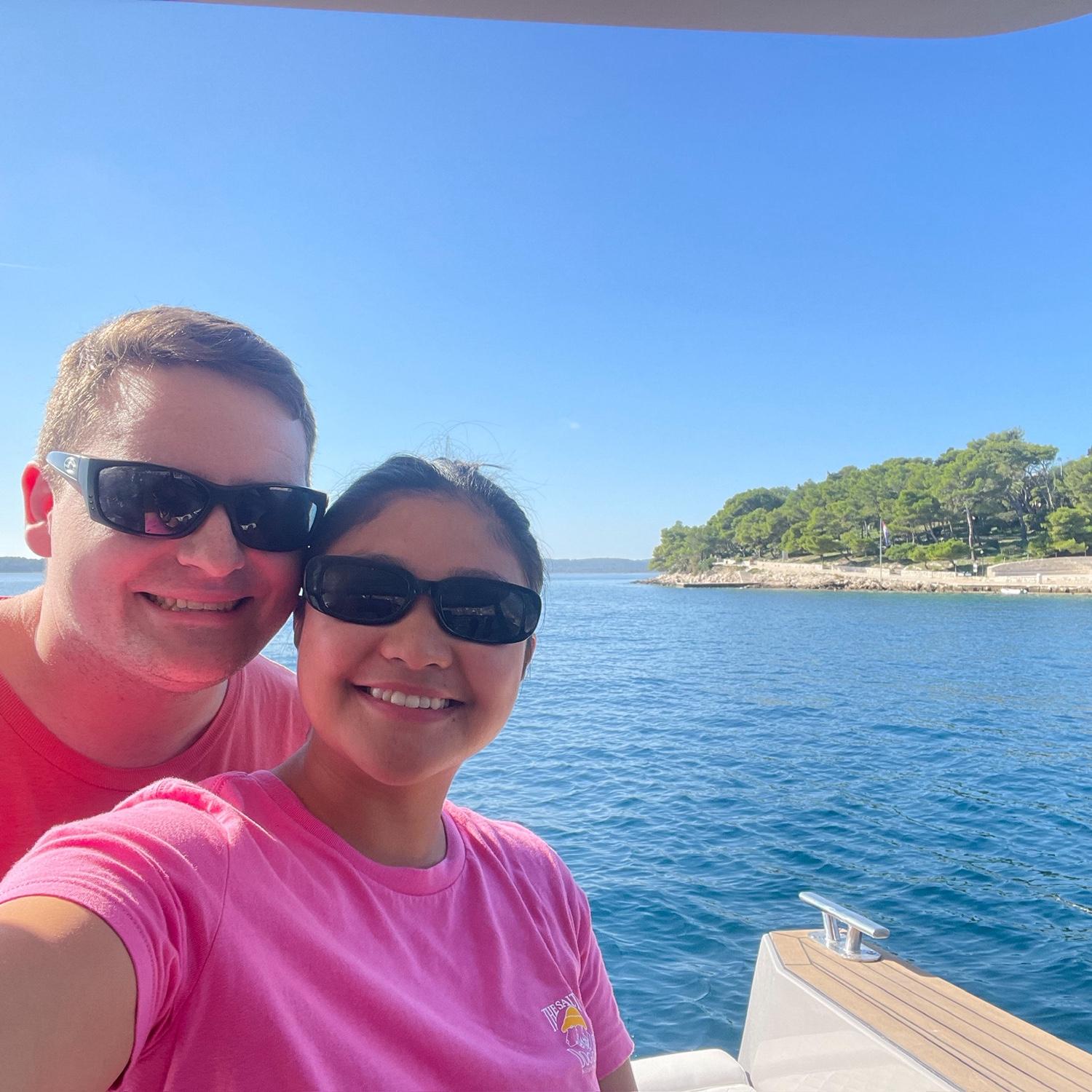 Split, Croatia: it's not only a place Marjorie has always dreamed of visiting, but it also serves as the backdrop for their very first journey together as a couple. This trip is a memorable milestone.