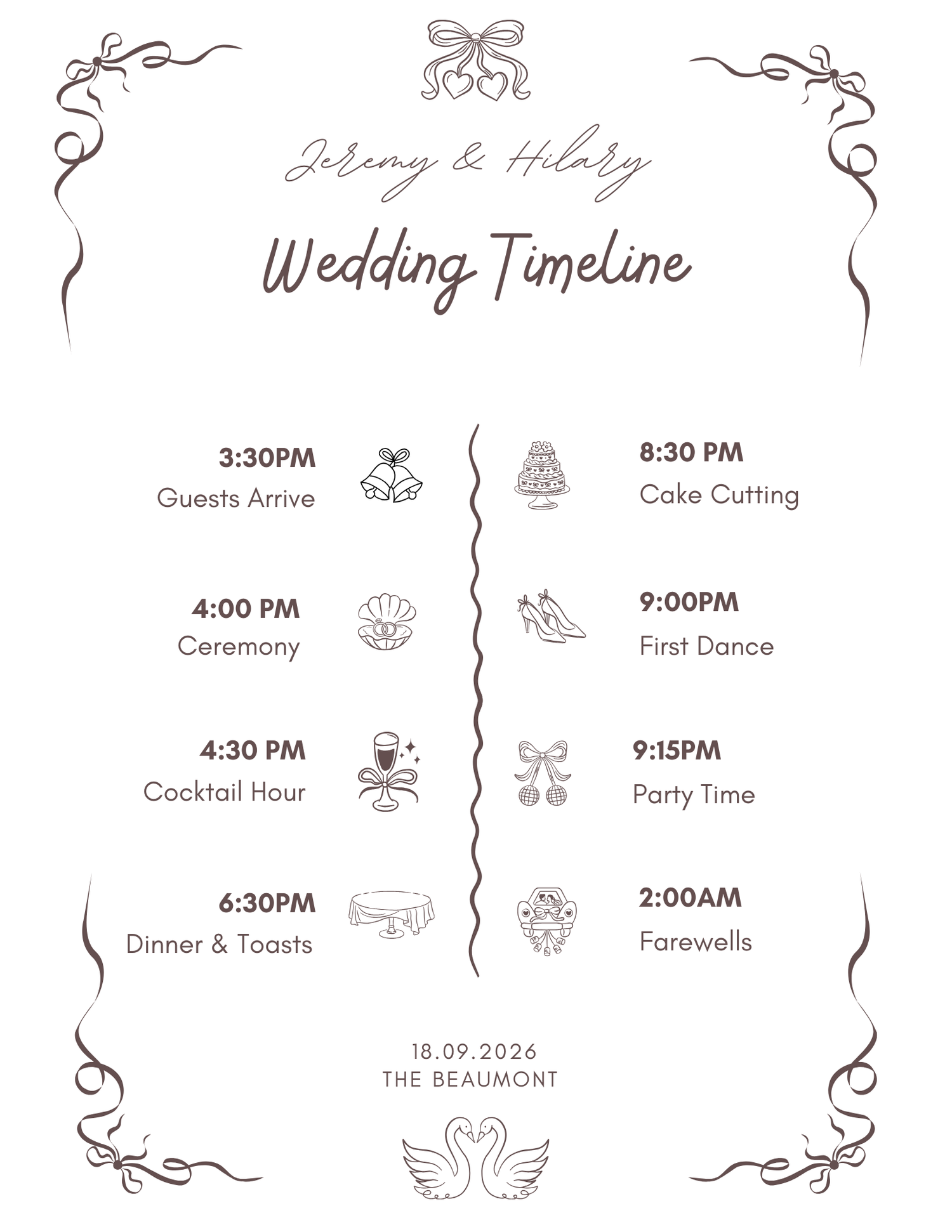 The Wedding Website of Hilary Power and Jeremy Masters