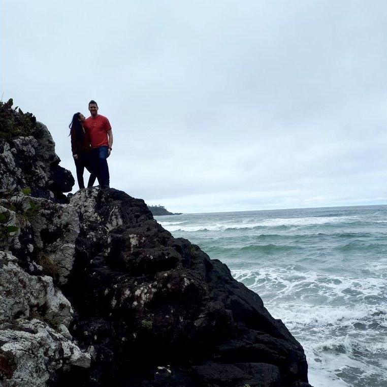 Tofino with Mark and Lindsay and Captain