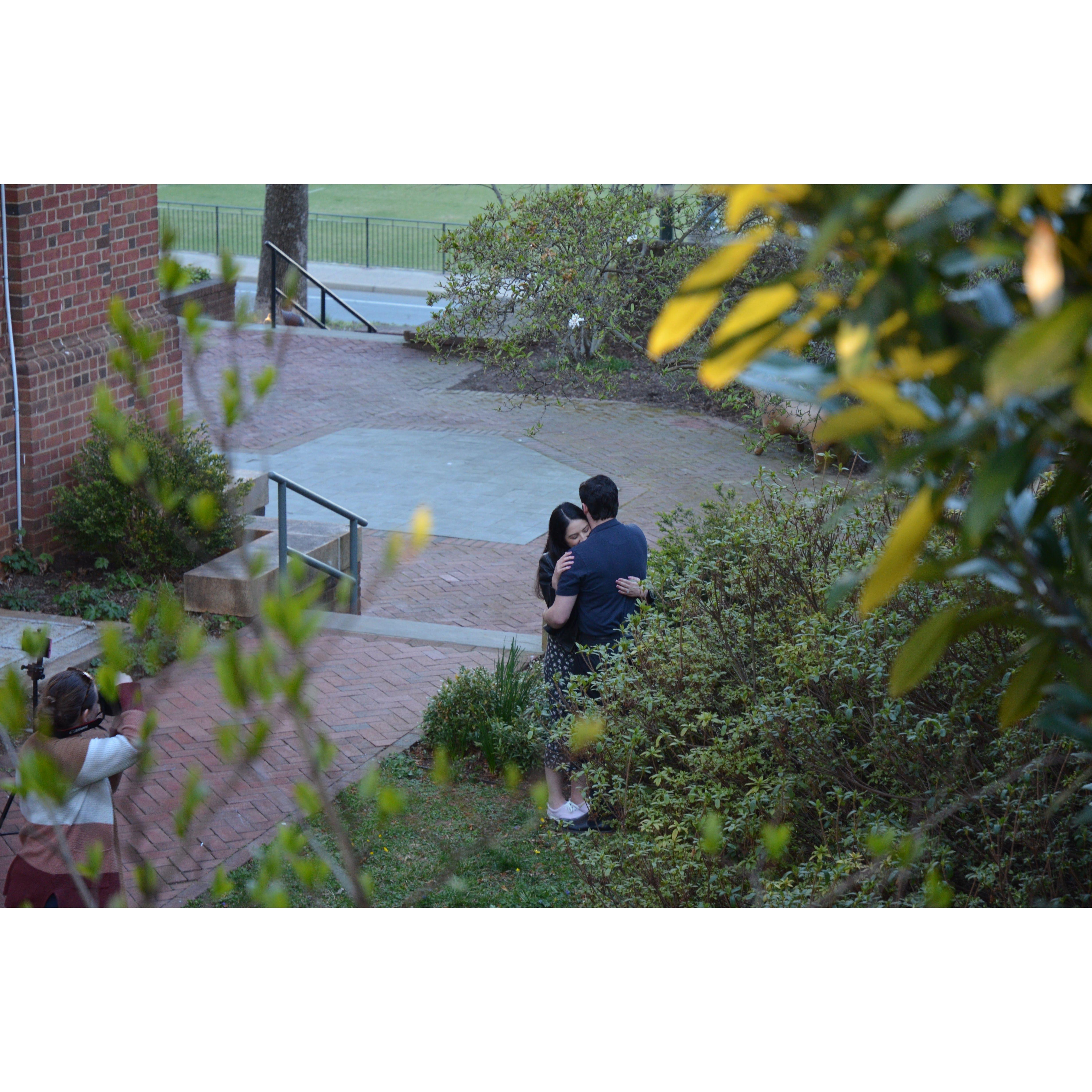 Engagement photos courtesy of Megan Ruggeri and Jon Collier