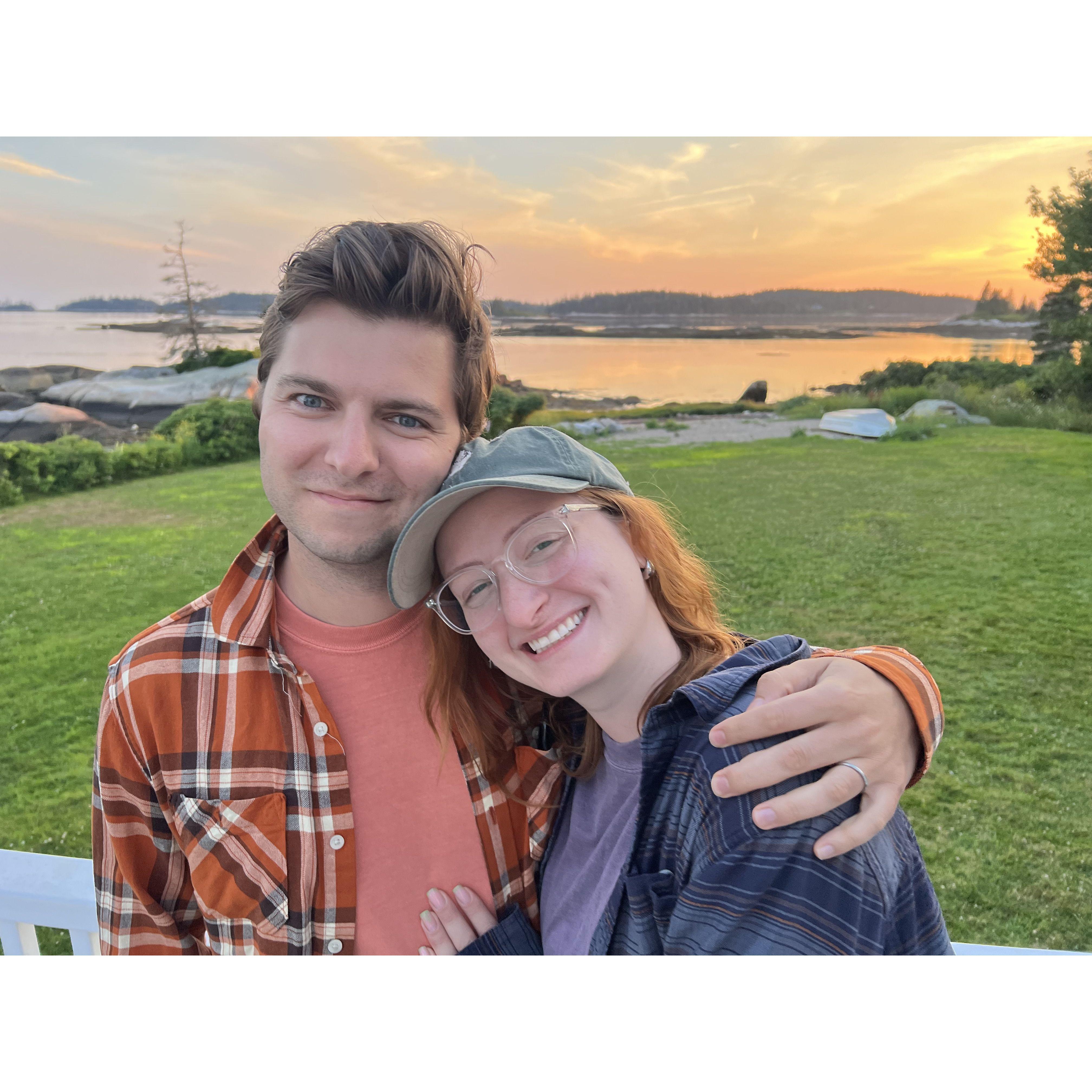 A beautiful sunset in Maine! (July 2024)