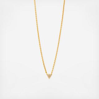 Shimmer Triangle Necklace