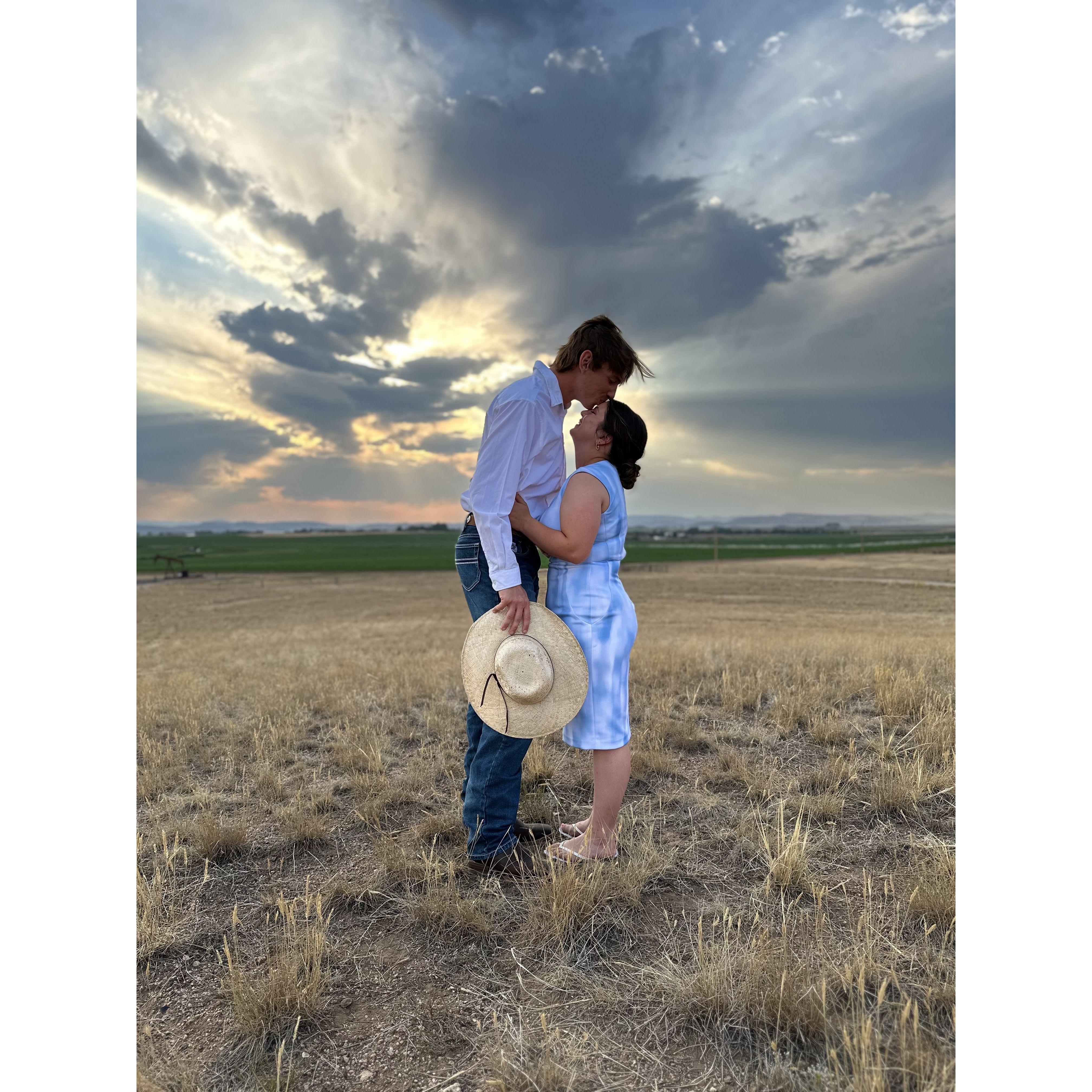 The sunset was a paid actor