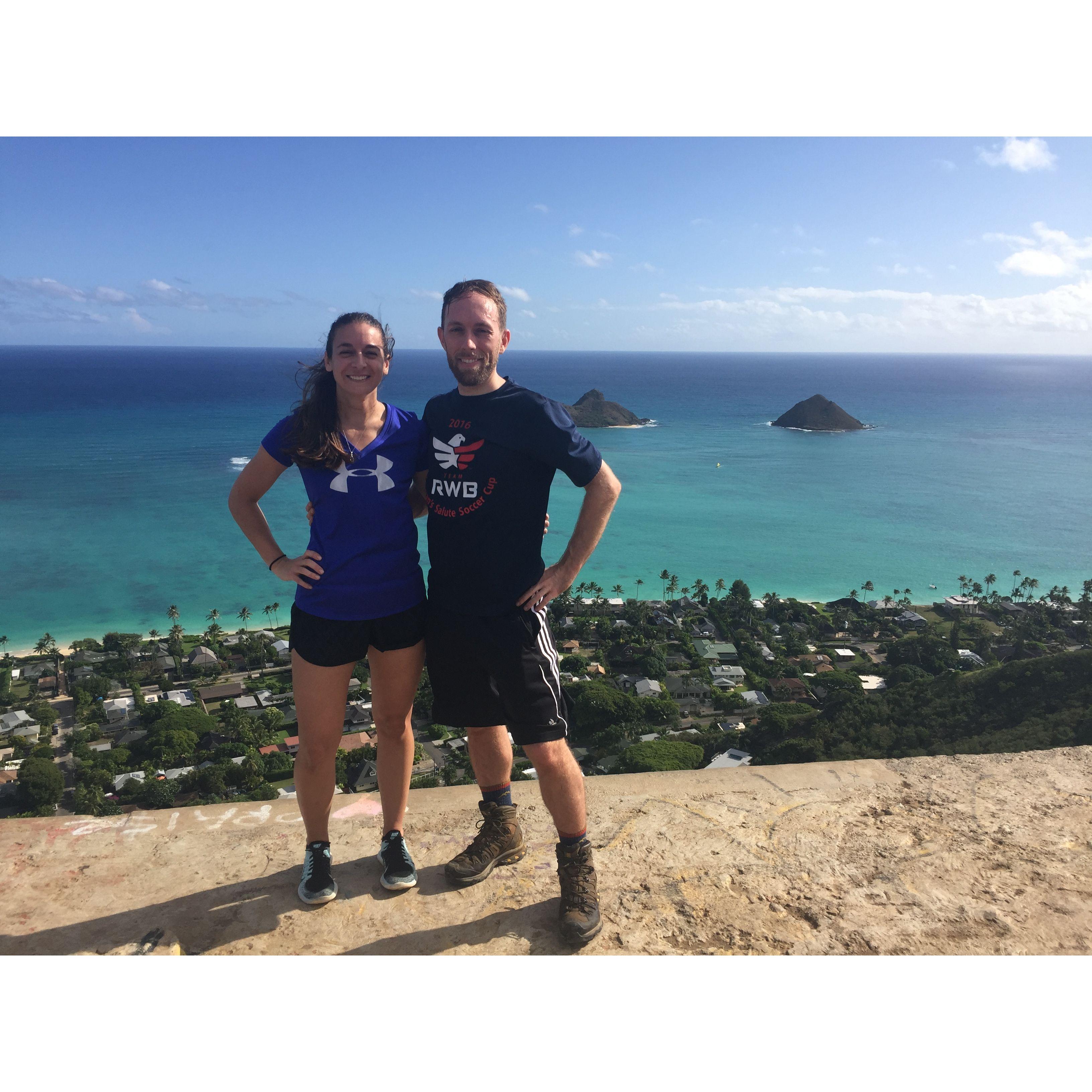Blake took Courtney to Hawaii!