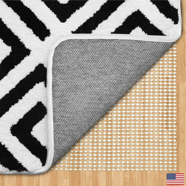 Gorilla Grip Original Area Rug Gripper Pad, 8x10 Feet, Made in USA, for Hard Floors, Pads Available in Many Sizes, Provides Protection and Cushion for Area Rugs, Carpets and Floors
