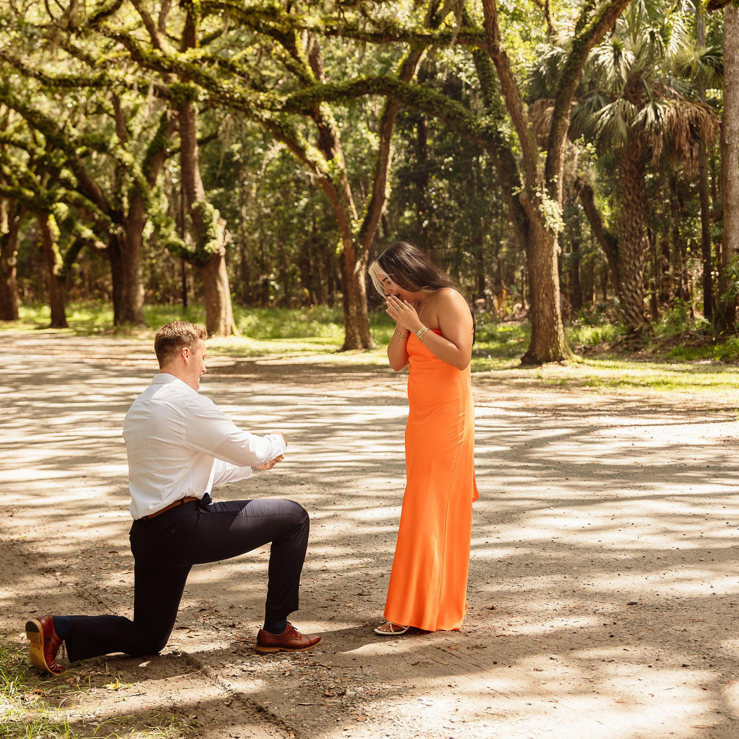 he proposed!!