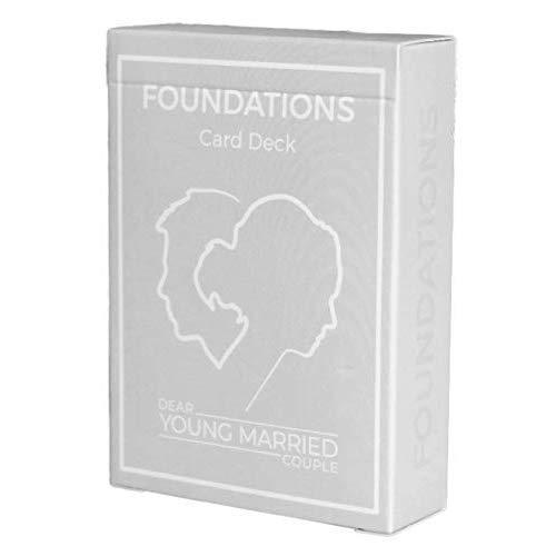 Foundations Card Deck - Dear Young Married Couple - Conversation Starters - 52 Questions and Tips to Become Intimately Connected - Cards Game - Wedding Gift - Road Trip - Get to Know Each Other