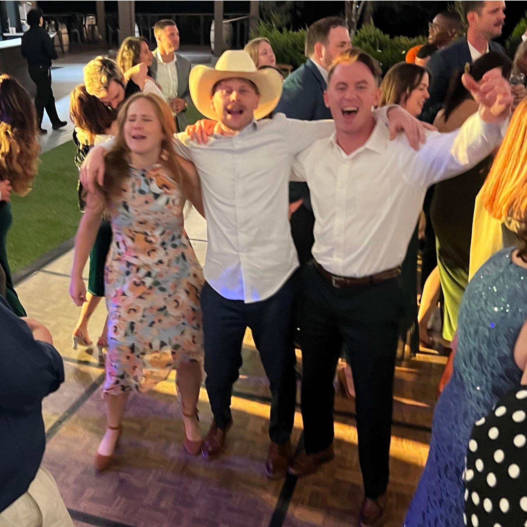 5/6/24 - Robert gets down on the dance floor with the Veldees at a family wedding