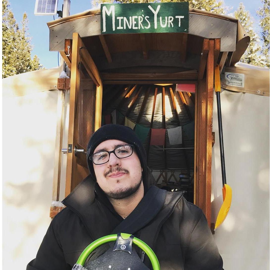 Yurt living.