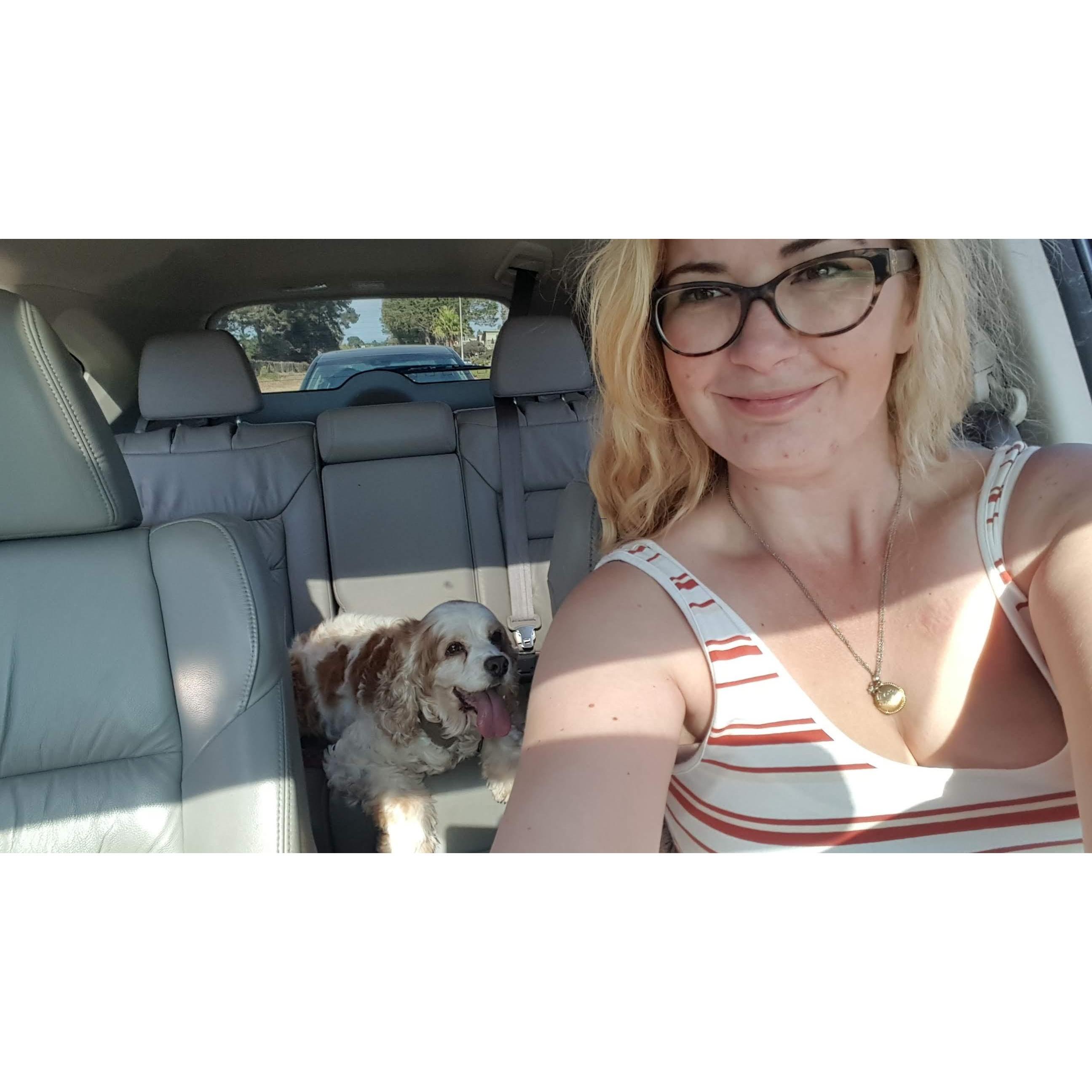 My birthday trip to Santa Cruz, with the best girl.