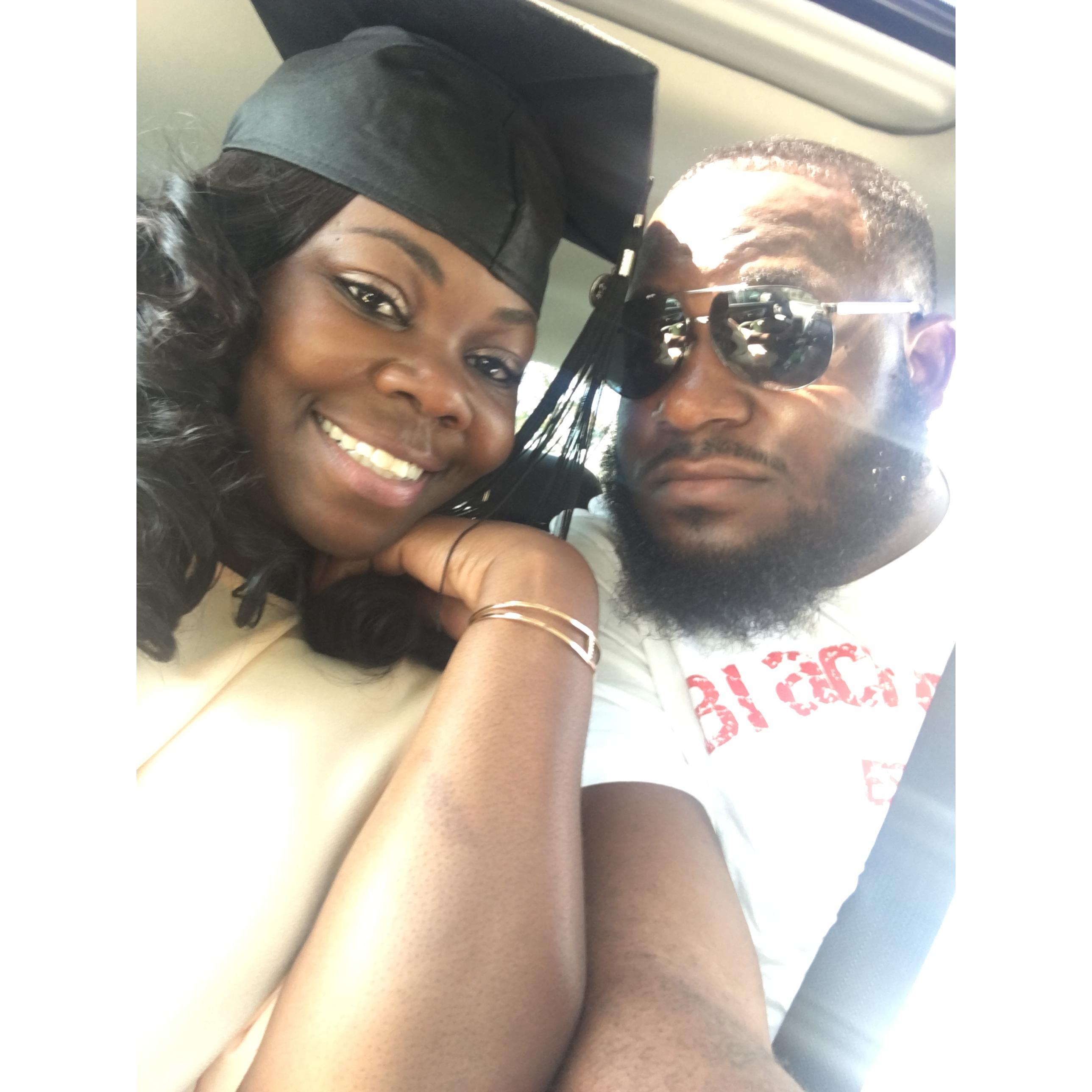 My Graduation & the day Anthony said "I Love You!"