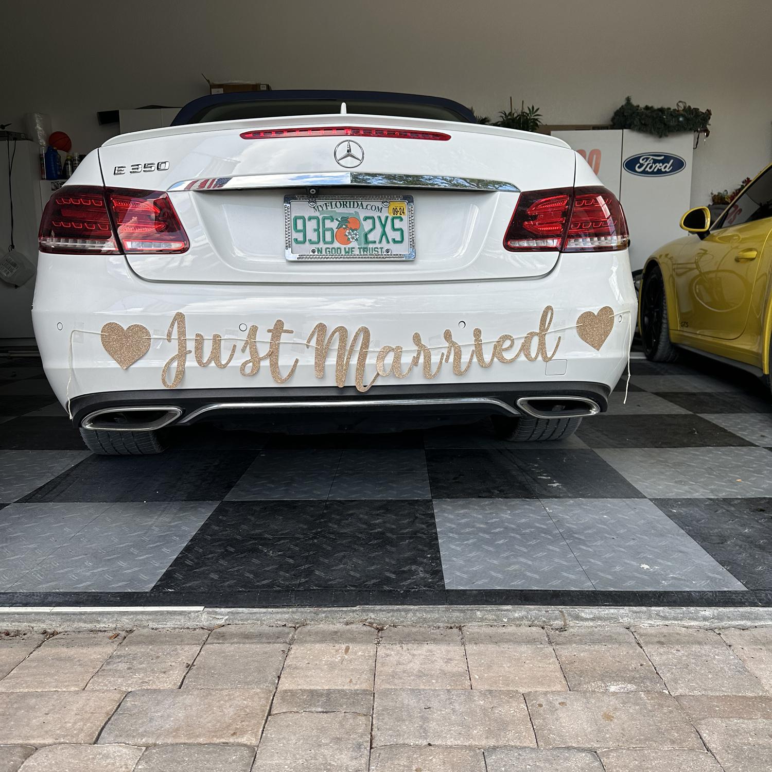 My mum and dad loaned us they’re Benz for the night ❤️🥰❤️