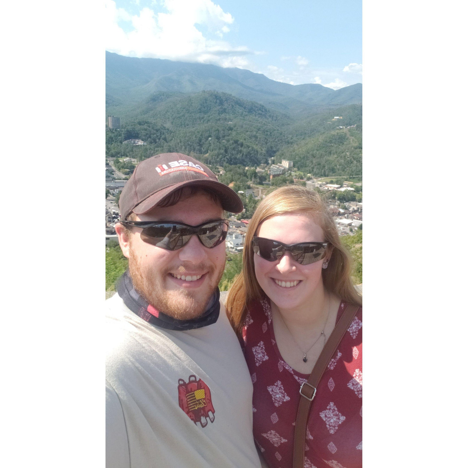 Our first solo vacation together!